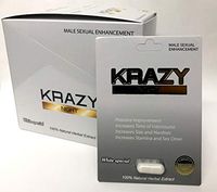 Nuri Krazy Night White Special Best Fast Acting Long Lasting Male Enhancing Pills (24 Pills in The Box)