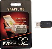 32GB Micro SDHC EVO Plus Bundle Works with Samsung Galaxy S10, S10+, S10e Phone (MB-MC32) Plus Everything But Stromboli (TM) Card Reader