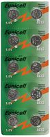 Eunicell 10 X AG13 LR44 Button Cells Batteries - A76 L1154 SR44 G13 357 - 1.5V