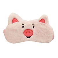 ACTLATI Cartoon Animal Sleep Eye Mask Plush Pig Blindfold