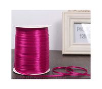 3Mm Satin Ribbon 22 Meters/Lot DIY Handmade Crafts Supplies Wedding Birthday Party Gift Wrapping White Beige Cream Ribbons,Deep Rose