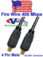 SuperEcable - 20076-6 Ft IEEE-1394 FireWire iLink DV Cable 4P-4P, IEEE 1394 Firewire in DV - iLInk Cable