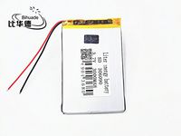 BIHUADE 3.7V 3000MAH 306090 Lithium Polymer Li-Po Rechargeable Battery for DIY Mp3 MP4 MP5 GPS