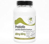 Probiotic 450mg and New Zealand Colostrum 650mg ~ 200 Capsules - No Additives ~ Naturetition Supplements