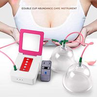 Breast Woman Cup Pump 2 Cups Vacuum Massage Enlargement Cup Set Nipple Body Back Cupping Massager,Ccup