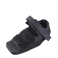 Post Op Broken Toe/Foot Fracture Square Toe Walking Shoe - Post-Op Toe Weight Bearing Shoe - Adjustable Open Toe Shoe Ideal for Post Foot or Toe Operations/Surgery 103 (Size : S)
