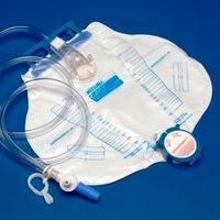 Curity Anti-Reflux Bedside Drainage Bag, Drnbag 2000cc W-Anti Reflux, (1 Case, 20 Each) by COVIDIEN