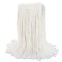 Boardwalk RM03024S 1.25 in. 24 oz Banded Rayon Cut-End Mop Head44; White