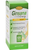 Body Gold Ginsana - Ginsana Energy - 105 Vegetarian Capsules