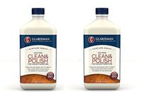 Guardsman Clean & Polish For Wood Furniture - Cream Polish 16.9 oz - Silicone Free, UV Protection - 461500 (2 PACK)