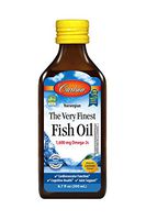 Carlson - The Very Finest Fish Oil, 1600 mg Omega-3s, Liquid Fish Oil Supplement, Norwegian Fish Oil, Wild-Caught, Sustainably Sourced Fish Oil Liquid, Lemon, 200ml, 6.7 Fl Oz