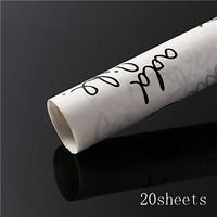 English Design 20 sheets/package 50 * 70cm Tissue Paper Flower Clothing Shoes Gift Packing Craft Wrapping Paper