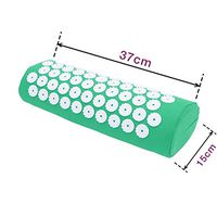 Gumif Large Acupressure Pillow - Acupuncture Pillow with Carrying Bag.Relieve Fatigue Stress and Sciatic Pain Back Pain and Neck Pain,Green