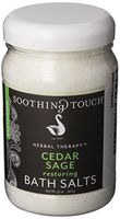 Soothing Touch Cedar Sage Bath Salts 946 ml by Soothing Touch