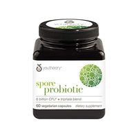 Youtheory Spore Probiotic Advanced 60 Vegetarian Capsules (1 Bottle), No Refrigeration Required