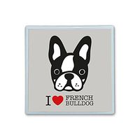 Contact Lens Box Holder Container Case Storage Eyecare Kit - French Bull Dog