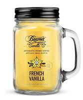 Beamer Candle Co. Aromatic Home Series 12oz Candle - French Vanilla Scent Smoke Sticker