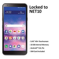 Net10 LG Journey 4G LTE Prepaid Smartphone with $40 Airtime Bundle