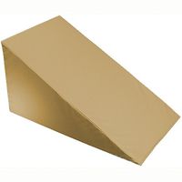 24” X 24” X 10” - Bed Wedge Cover – Wedge Pillow Replacement Cover with Zipper - 100% Cotton Replacement Pillowcase for Bed Wedges - Universal Fit for Wedges Up to 27” Wide - 24” X 24” X 10” - Khaki