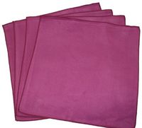 Opti Polishing Cloths: Pkg of 4-12" X 12" Wine Color