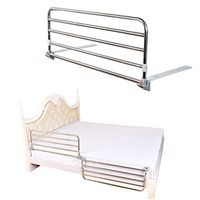 ZzJj - Foldable Home Bed Assist Handle, Anti-Fall Safety Bed Side Rail, Handrail Support for Disabled People, Seniors (Tool-Free Assembly)