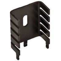 Aavid Thermalloy 563002B00000G. Heat Sink, Passive, TO-220, Anodized Aluminum, 1.18" L x 1.00" W x 0.50" H, Black (Pack of 10)