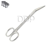 DDP IRIS SCISSOR, ANGLED, 11CM/4.25"
