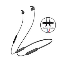 INVZI Bluetooth Headphones Wireless Earbuds Magnetic Bluetooth 4.1 Earphones Lightweight Earbuds with Mic for in-Ear Earphones Sports (15 Hours Play Time, Noise Cancelling, IPX7 Sweatproof)