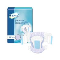 Tena 61390 2XL Stretch Briefs, Ultra Absorbency 64/case by Tena