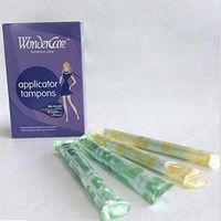 wanzi2 Women Health Tampons - Super Absorbency Pointing Tampons,Unscented, Ducted Tampons Super Absorbency Unscented Comfortable Protection (Purple)