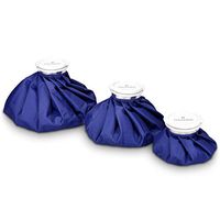 Navaris Set of Hot and Cold Bags - Reusable Ice Bag Hot Water Bottle for Injuries Pain Relief Therapy for Knee, Back, Shoulder, Headache, Bruising