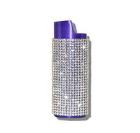 Purple Lighter Cover Sleeve with Crystal Rhinestones LS6