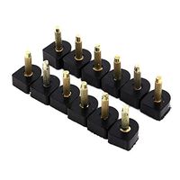 Yosoo High Heel Shoe Repair Tips Stiletto Repair Heel Caps Kit Pin Taps Dowel Lifts Replacement -30Pairs