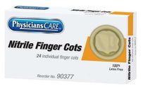 Powder Free Finger Cots, White, PK24