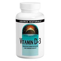 Source Naturals Vitamin D-3 400 iu Supports Bone & Immune Health - 100 Tablets