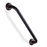 700Brass 18-Inch Grab Bar Featuring Anti-Slip Handrail, Solid Brass, Oil Rubbed Bronze, Heavy-Duty Construction Armrest, Bathroom Bathtube Shower Safety Rail