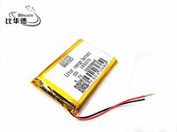 3.7V 5000mah 105575 Lithium Polymer Li-Po Rechargeable Battery for DIY Mp3 MP4 MP5 GPS PSP Bluetooth
