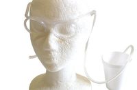drinking straw glasses 1 set per poly bag w/header.