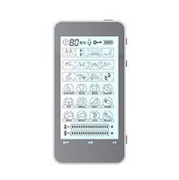 24 Modes Best Muscle Simulator tens EMS nmes Unit Machines Electric Electronic Pulse Massagers for Back Neck Shoulder Knee Legs Body Pain tmj Replacement Pads T24AB (Silver) HealthmateForever
