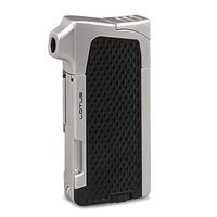 Jewels By Lux Condor Pipe Lighter - Black and Chrome