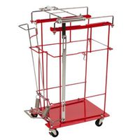 Covidien 8981FP SharpSafety Foot Pedal Cart for Slide Lid Container, 8 gal