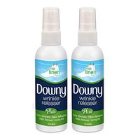 Downy Wrinkle Releaser, Travel Size, Cruise Accessories, Crisp Linen Scent 3 fl oz - 2 Pack