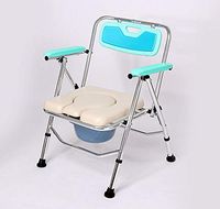 NDW Folded Aluminum Alloy Bath Chair Stools Pregnant Women The Elderly Seat Chair 0221