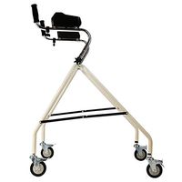 Walkers for Seniors with Seat Multifunctional Walker, Walking in a Lower Body Holder, Walkers, The Maximum Load 250 lbs Rolling Walkers (Color : Silver)