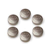 LR44 AG13 357 A76 303 SR44 1.5V Button Cell Batteries for thermometers 6pcs