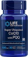 Life Extension Super Ubiquinol CoQ10 with PQQ, 30 Softgels (Packaging may Vary)