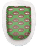 Omnipod Stickers - Decorative Accessory Patch for Insulin Pump - 10 Pack - Football