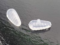 LMP Optical® Premium Grade Soft Silicone Universal Screw-in Mounting Nose Pads Non-Slip for Eyeglasses & Sunglasses 2 Pairs (14mm x 6mm Rigid Airbag)