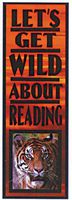 Eureka 843340 Bookmarks, Set of 36, Let's Get Wild About Reading