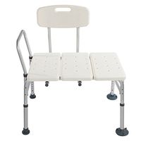 Shower Chair Adjustable Bath Tub Medical Shower Transfer Bench Bath